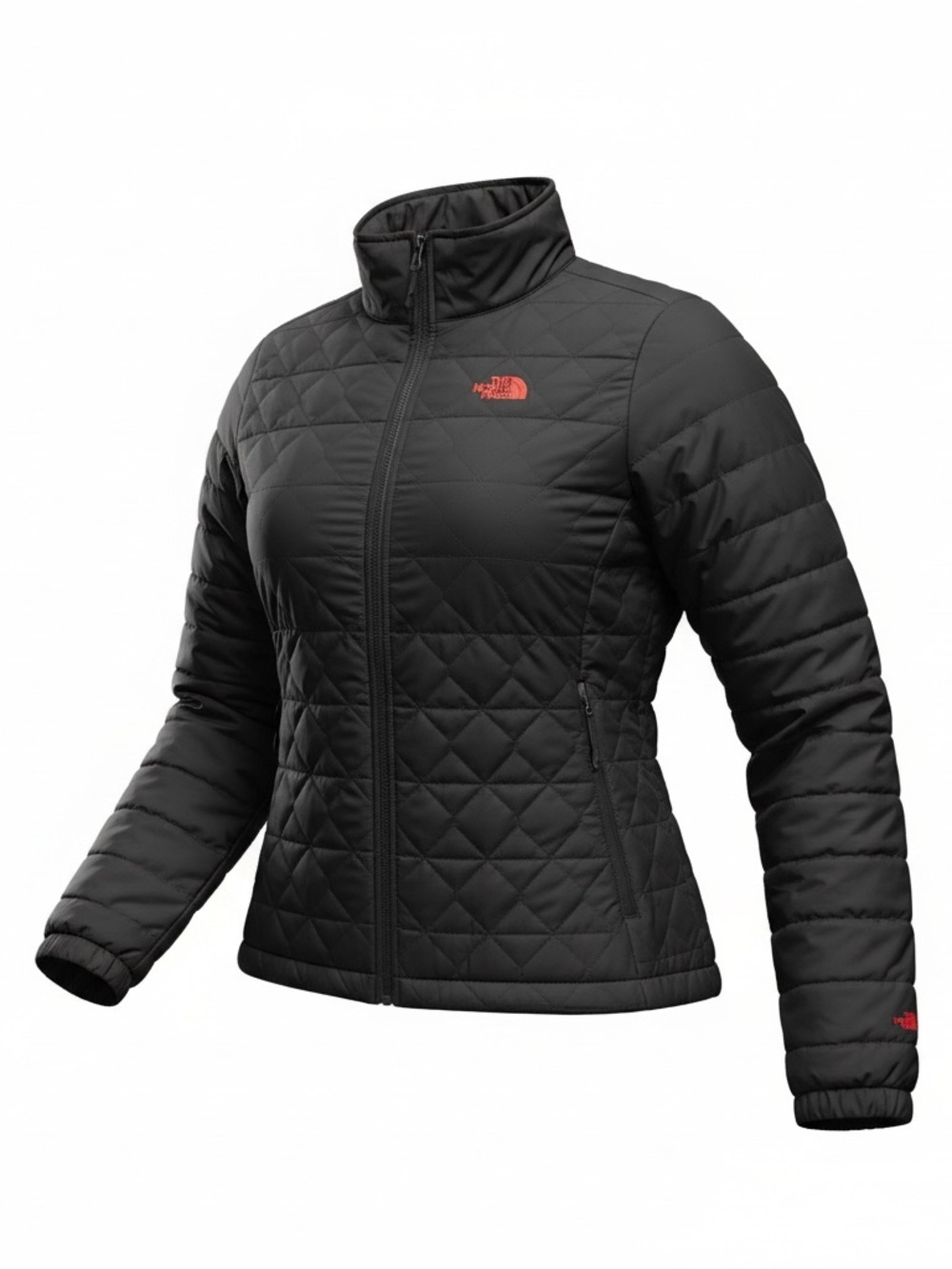 The North Face Women's insulated quilted jacket Black/Pink Size XL - NWOT